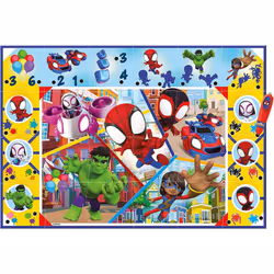 Clementoni Marvel Spiderman Friends Interactive Giant Floor Jigsaw Puzzle