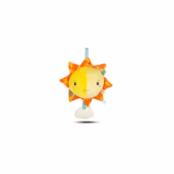 17270 Soft Sun Musical Plush, Multi-Colour
