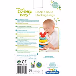 Clementoni Disney Baby Stacking Rings motor skills toy