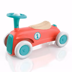 Clementoni Baby My first Ride-On Car Red and Green Kids Toy Riding Vehicle