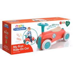 Clementoni Baby My first Ride-On Car Red and Green Kids Toy Riding Vehicle