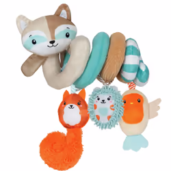 Clementoni Soft Spiral Happy Animals, Boy/Girl, Multicolour