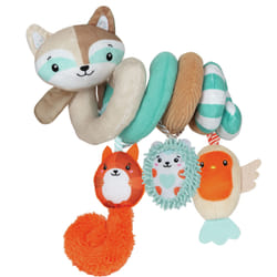Clementoni Soft Spiral Happy Animals baby hanging toy