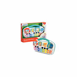 Clementoni Baby Animal Piano, Toy musical instrument, 1.5 yr(s), Multicolour