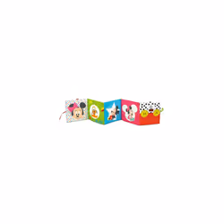 17721 Disney Baby-Book and Cot Panel, Toddler Plush, Early Years, Infant, New Born Soft Toys Gift, Multicolour, Medio