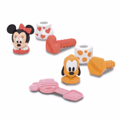 17842 Build and Play Disney Minnie Development & Activity, Educational Stacking, Infant, Sensory Learning, Toddler 18 Months, Early Years Toys, Made