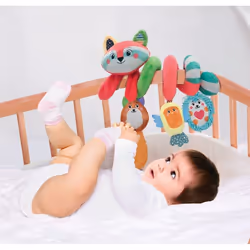 Baby Soft Spiral Happy Animals hanging toy - Additional view 5