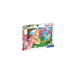 Clementoni 20179, Fantasy World Jewels Puzzle for Children - 104 Pieces, Ages 6 years Plus