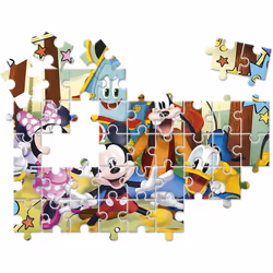 Clementoni 20269 Disney Mickey Supercolor Mickey-30 Pieces-Jigsaw Puzzle for Kids Age 3, Multicolored, M