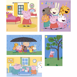 Clementoni Peppa Pig Supercolor 10 in 1 Jigsaw puzzle Cartoons