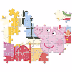 Clementoni Peppa Pig Supercolor 10 in 1 Jigsaw puzzle Cartoons - Additional view 4