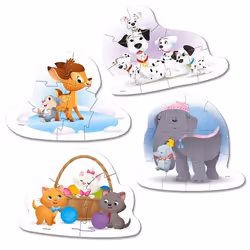 Clementoni 20826 puzzle Jigsaw puzzle 3 pc(s) Animals