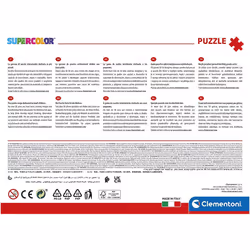 Clementoni 21414 Supercolor Disney Classics (20+60+100+180 Pieces) -Jigsaw Puzzle for Kids Age 3, Multicolored, M