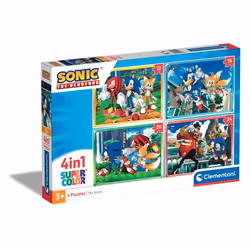 Clementoni Supercolor Sonic, 12 pc(s), Video game, 3 yr(s)