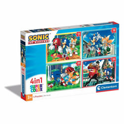 Clementoni Supercolor Sonic Jigsaw puzzle 12 pc(s) Video game
