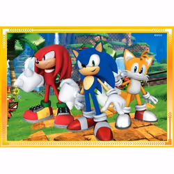 Clementoni Supercolor Sonic Jigsaw puzzle 12 pc(s) Video game