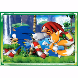 Clementoni Supercolor Sonic Jigsaw puzzle 12 pc(s) Video game - Additional view 5