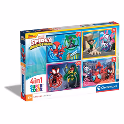 Clementoni Spidey & His Amazing Friends, 12 pc(s), Comics, 3 yr(s)