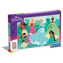 Clementoni Supercolor Disney Princess Jigsaw puzzle 104 pc(s) Cartoons