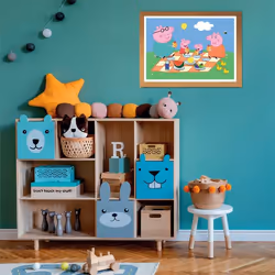 Clementoni Peppa Pig Supercolor 24 Maxi Jigsaw puzzle 24 pc(s) Cartoons