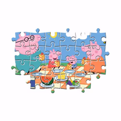 Clementoni Peppa Pig Supercolor 24 Maxi Jigsaw puzzle 24 pc(s) Cartoons - Additional view 4