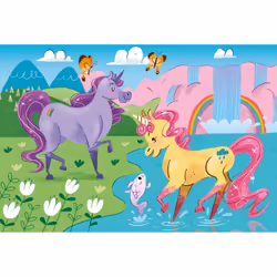 Clementoni 24754 puzzle Contour puzzle 20 pc(s) Animals