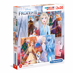 Clementoni Disney Frozen 2, 20 pc(s), Cartoons, 3 yr(s)
