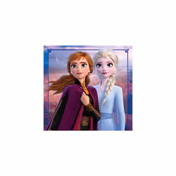 25306 Disney Frozen Supercolor Frozen-3x48 Pieces (3 Included), Jigsaw Kids Age 5, Puzzle Cartoon, Made in Italy