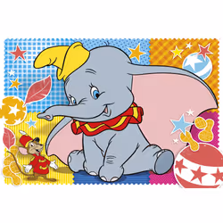 Clementoni Disney Dumbo, 40 pc(s), Cartoons, 3 yr(s)