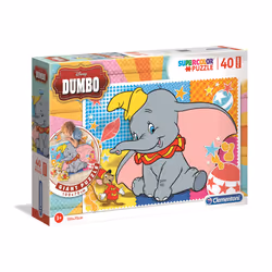 Clementoni Disney Dumbo Jigsaw puzzle 40 pc(s) Cartoons