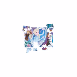 25737 Disney Frozen 2 Puzzle 104pcs Supercolor 2-104 Pieces-Jigsaw Kids Age 6, Multicolor, Medium
