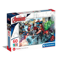 Clementoni Supercolor Marvel Avengers Jigsaw puzzle 60 pc(s) Comics