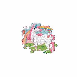 - 27109 - SupercolorÂ Â Unicorn BrilliantÂ -Â Puzzle for children - 104Â pieces