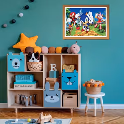 Clementoni Sonic Jigsaw puzzle 104 pc(s) Comics