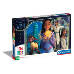 Clementoni Supercolor Disney Wish Jigsaw puzzle 104 pc(s) Cartoons