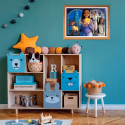 Clementoni Supercolor Disney Wish Jigsaw puzzle 104 pc(s) Cartoons