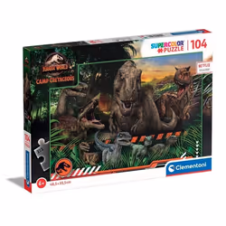 Clementoni JURASSIC WORLD CAMP, 104 pc(s), Art, 6 yr(s)