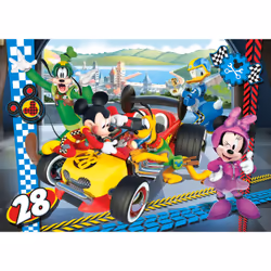 Clementoni Mickey and the Roadster Racers - 104 pcs - SuperColor