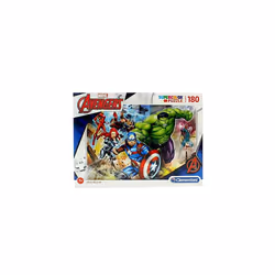 Clementoni - 29295 - Supercolor Puzzle for Children - Marvel The Avengers-180 Pieces