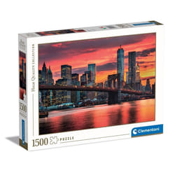Clementoni High Quality Collection EAST RIVER AT DUSK Jigsaw puzzle 1500 pc(s) City