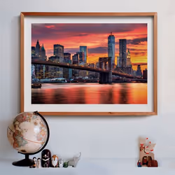 Clementoni High Quality Collection EAST RIVER AT DUSK Jigsaw puzzle 1500 pc(s) City