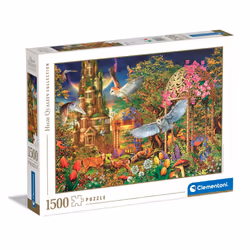 31707 Jigsaw Collection-Woodland Fantasy Garden 1500 Pieces-Puzzle for Adults 14-99 Years, Gift for Men/Women, Landscape, Mad ...