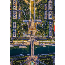 Clementoni Flying Over Paris Jigsaw Puzzle (1500 Pieces)