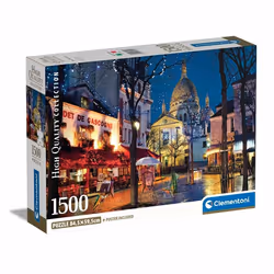 Clementoni High Quality Collection Paris Montmartre, 1500 pc(s), Landscape, 18 yr(s)