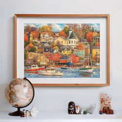 Clementoni High Quality Collection Good Times Harbor Jigsaw puzzle 1500 pc(s) Art