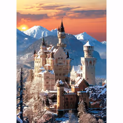 Clementoni High Quality Collection Neuschwanstein Jigsaw puzzle 1500 pc(s) Landscape
