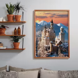 Clementoni High Quality Collection Neuschwanstein Jigsaw puzzle 1500 pc(s) Landscape