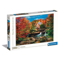 Clementoni Glade creek grist mill Jigsaw puzzle 2000 pc(s) Fauna