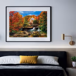 Clementoni Glade creek grist mill Jigsaw puzzle 2000 pc(s) Fauna