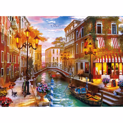 Clementoni Sunset over Venice, 500 pc(s), Landscape, 10 yr(s)